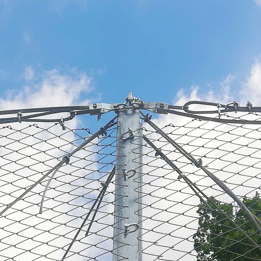 High Tensile Rockfall Protection Netting Steel Wire Mesh For Passive Slope Protection System