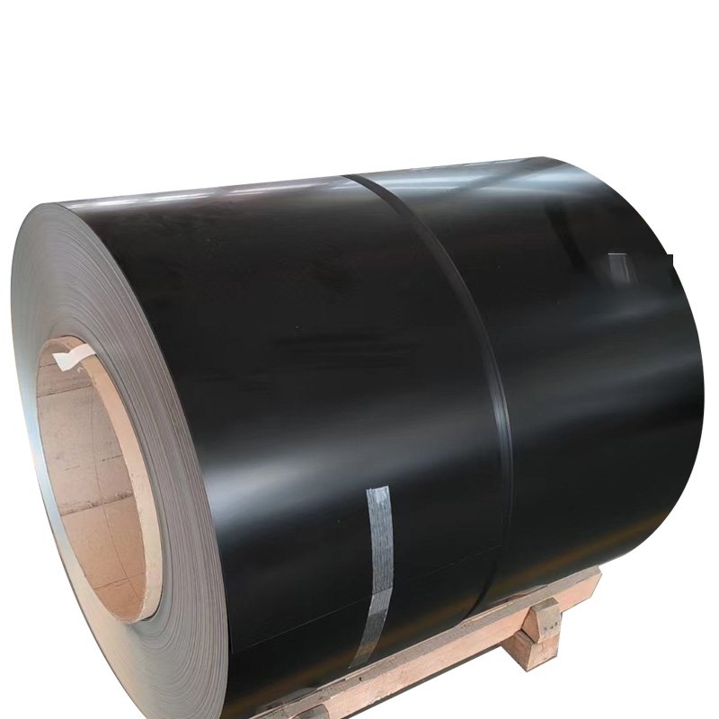 Black Color Semi Matt Pre-coated Steel Sheets in Coil Price Per Ton