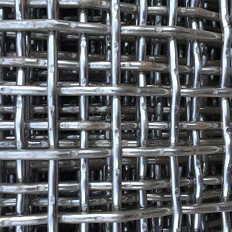 8 10 20 30 Mesh 4mm 5mm Wire Diameter 316 316L Crimped Stainless Steel Woven Wire Mesh For Fence