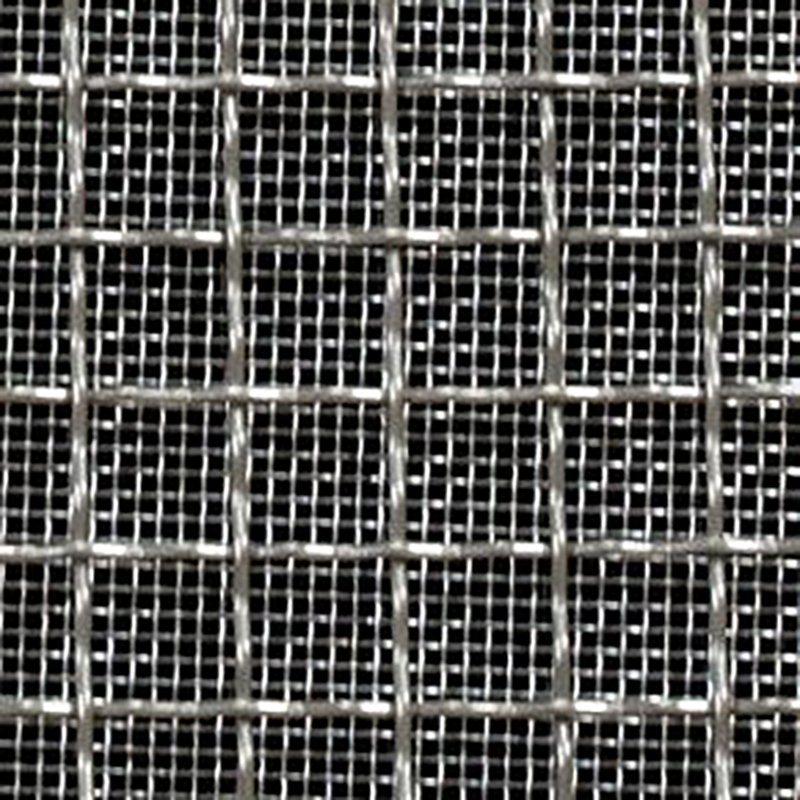 8 10 20 30 Mesh 4mm 5mm Wire Diameter 316 316L Crimped Stainless Steel Woven Wire Mesh For Fence