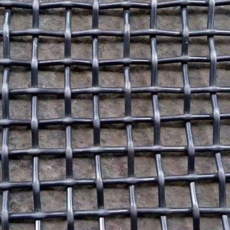 8 10 20 30 Mesh 4mm 5mm Wire Diameter 316 316L Crimped Stainless Steel Woven Wire Mesh For Fence