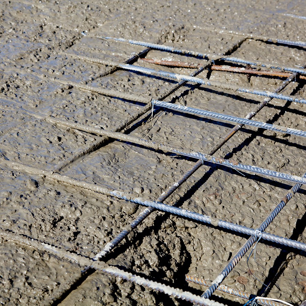 ASTM-615 concrete slab 6"x6" welded reinforcing steel wire mesh