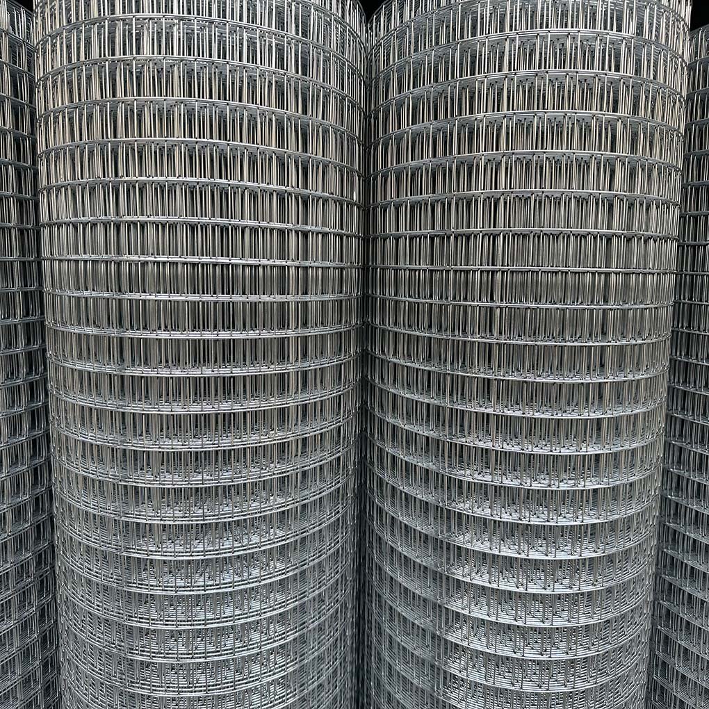 Stainless Steel Welded Wire Mesh 304 Screen Grid Mesh Fence Breeding Chicken Protection Net Rolls