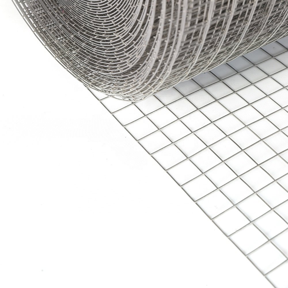 Cheap Welded Wire Mesh Panel 19 Gauge 1/2 Inch Stainless Steel Welded Wire Mesh
