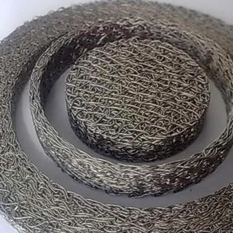 304 316l stainless steel knitted foam sealing strips
