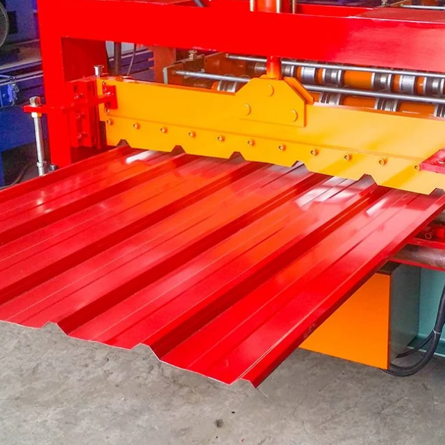 Customized color steel tiles, environmentally friendly color picture roof panels, ppgi corrugated steel panels