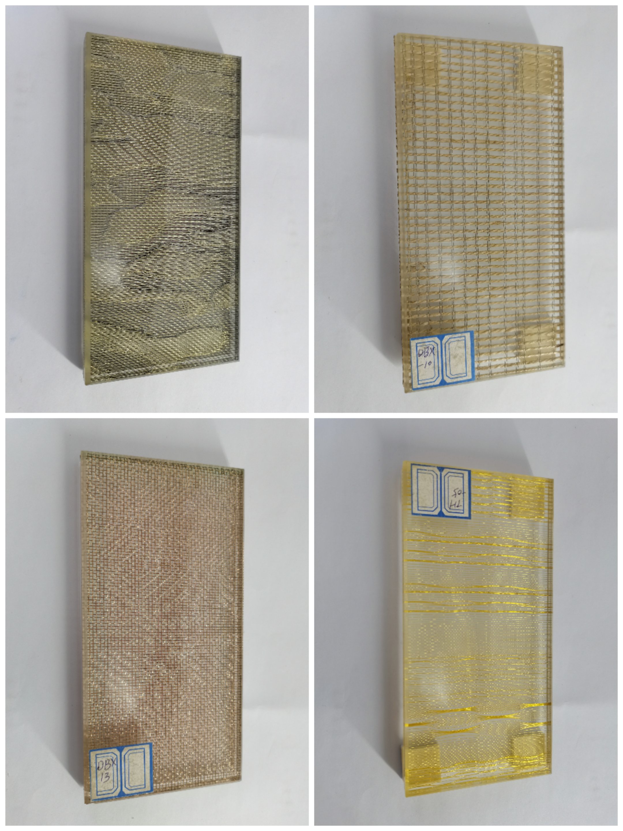 Customization Wire Woven Mesh Type Glass laminated mesh For Decorative