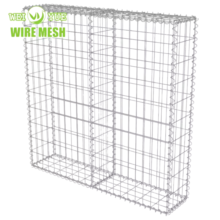 Hot Sale 2M Welded Gabion Fence Mesh 200*100*50 Stone Filled Gabion Basket Box Cage For Retaining Wall