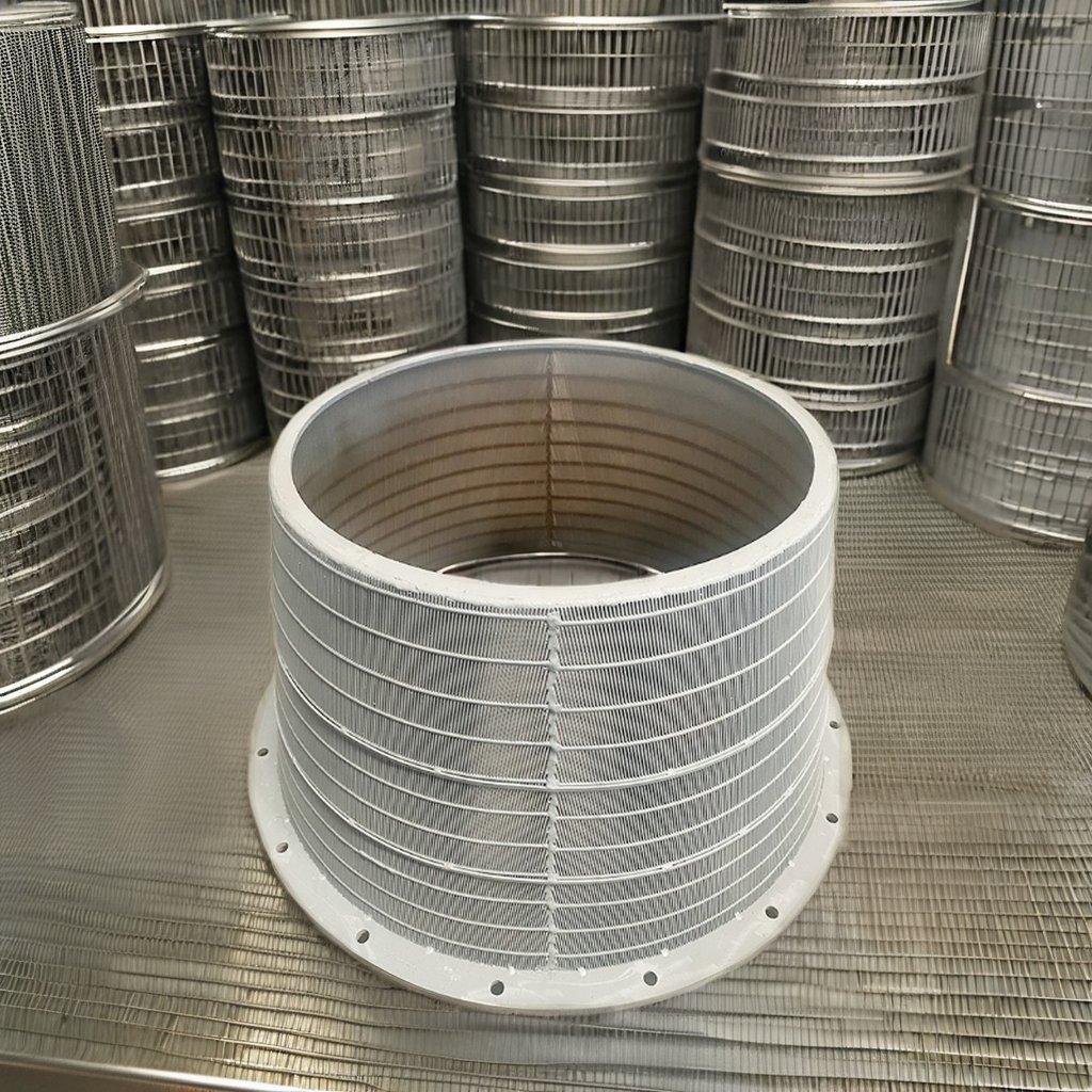 Industrial Centrifuge Basket Stainless Steel Wire Mesh Wedge Wire Basket with Technique Included Mine Selection Vibrating Screen