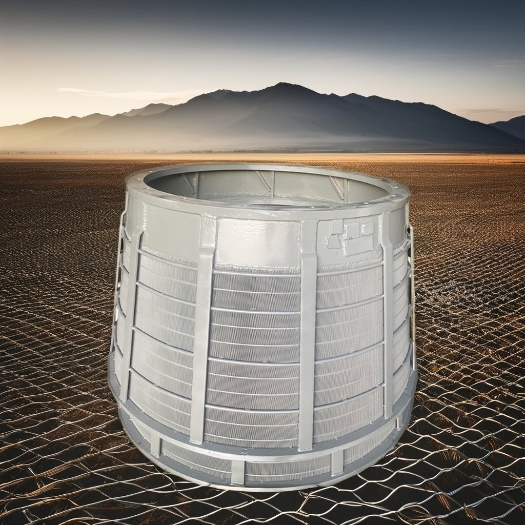 Industrial Centrifuge Basket Stainless Steel Wire Mesh Wedge Wire Basket with Technique Included Mine Selection Vibrating Screen
