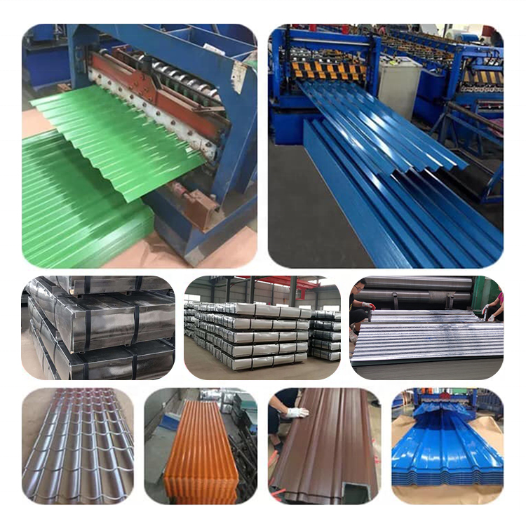 NANXIANG STEEL 18 gauge corrugated steel roofing sheet lows metal roofing steel sheet prices in sri lanka