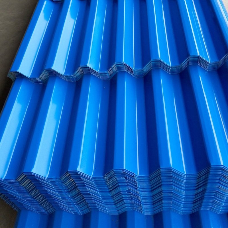 Best Price Prepainted Galvanized Roof Panel PPGI PPGL Grey Blue Red Color Corrugated Steel Roofing Sheet