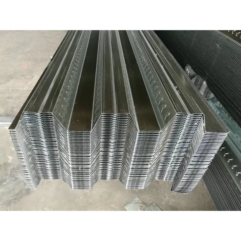 Cold Rolled Galvalume Color Steel Plate Decking Floor Corrugated Galvanized Zinc Coated Roof Steel Panels Roofing Sheet