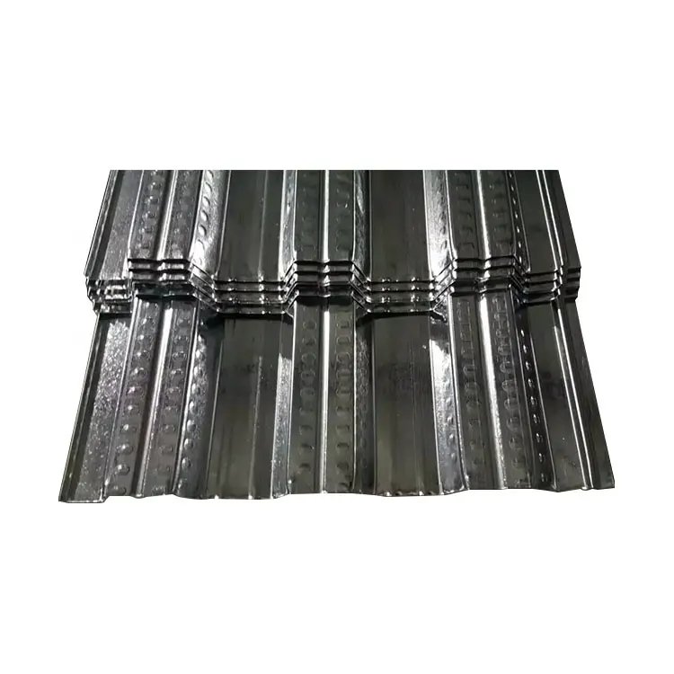 Cold Rolled Galvalume Color Steel Plate Decking Floor Corrugated Galvanized Zinc Coated Roof Steel Panels Roofing Sheet