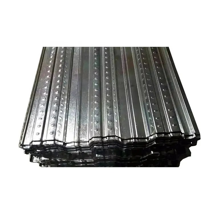 Cold Rolled Galvalume Color Steel Plate Decking Floor Corrugated Galvanized Zinc Coated Roof Steel Panels Roofing Sheet