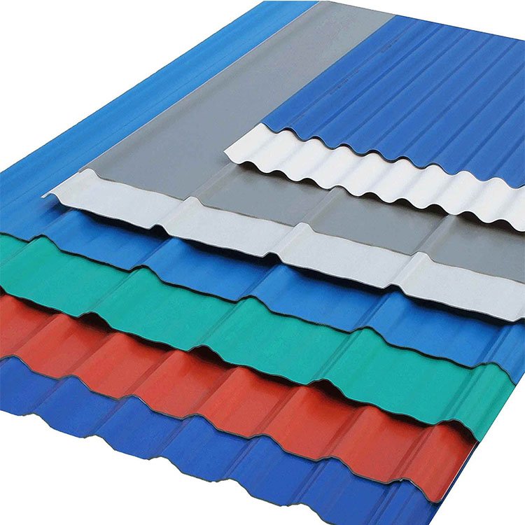 High quality Metal Roofing 0.15-0.80MM Galvanized Corrugated Roofing Steel Sheets color sheet