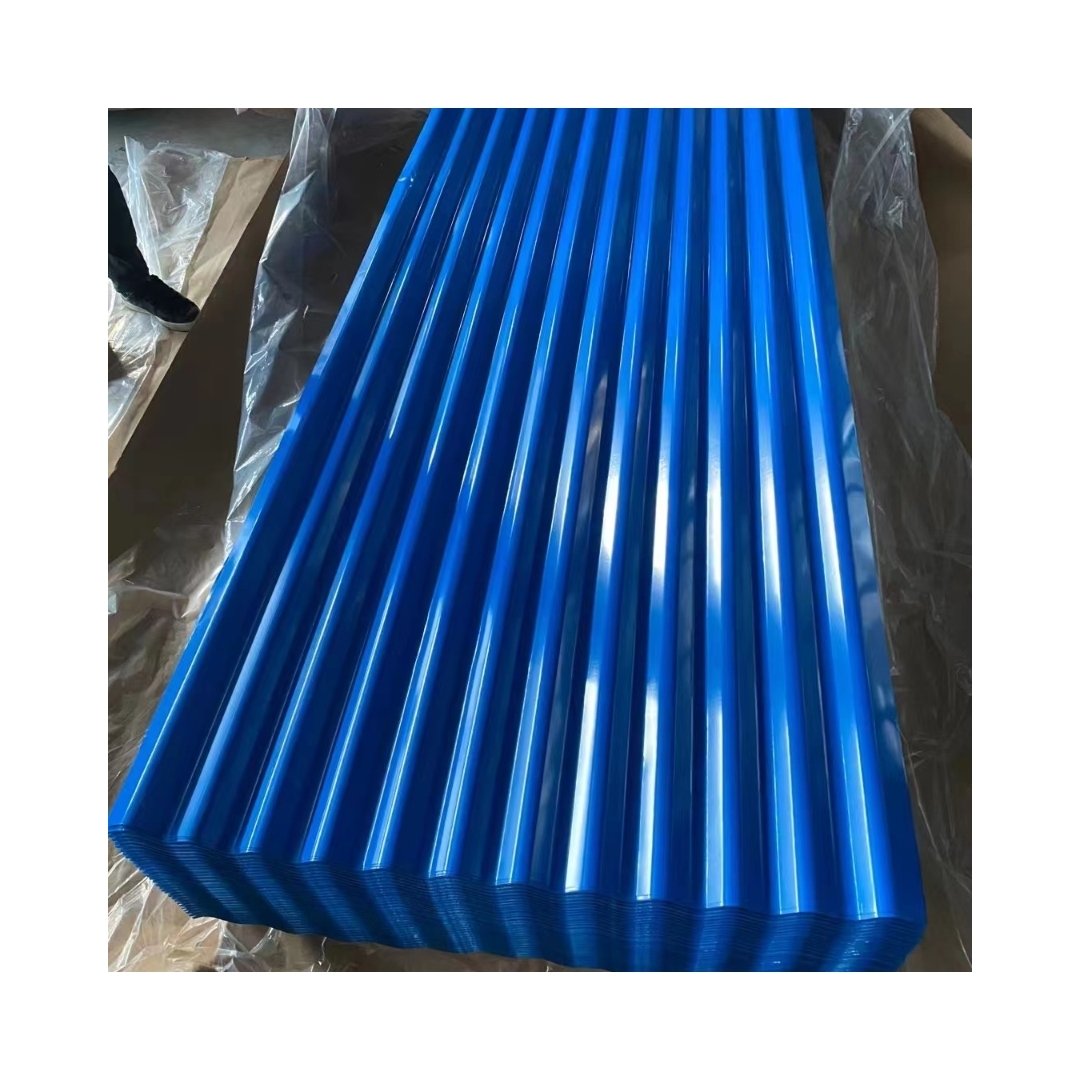 High quality Metal Roofing 0.15-0.80MM Galvanized Corrugated Roofing Steel Sheets color sheet