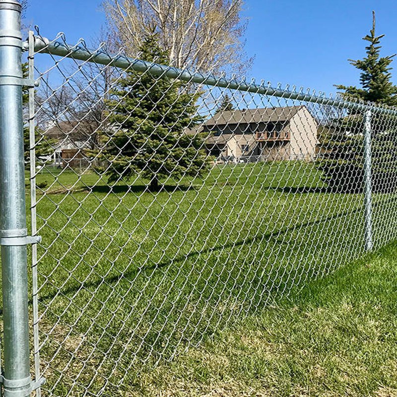 High Quality Customized Security PVC Coated Chain Link Fence Wholesale Cyclone Galvanized Steel Wire Mesh