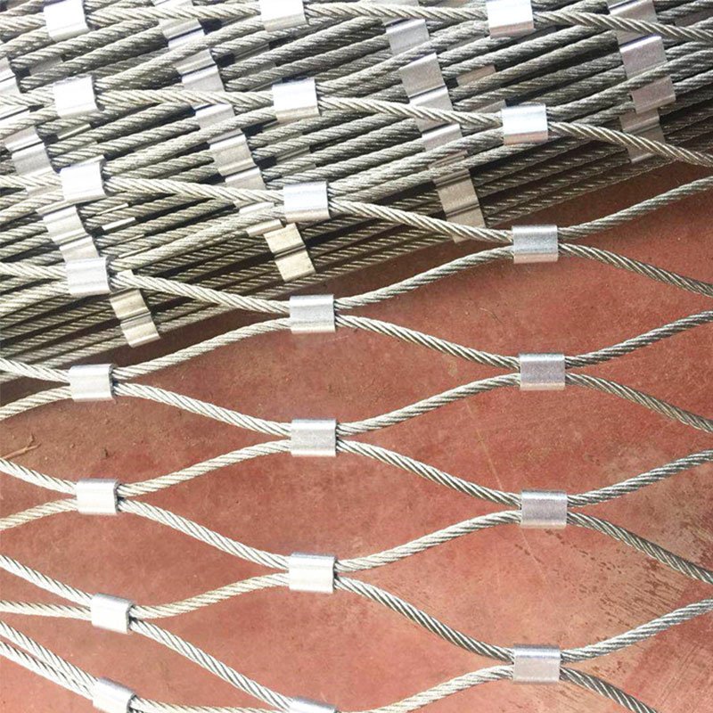 Xuze Popular supplier Cable Stainless Steel Wire Rope Mesh Safety Net