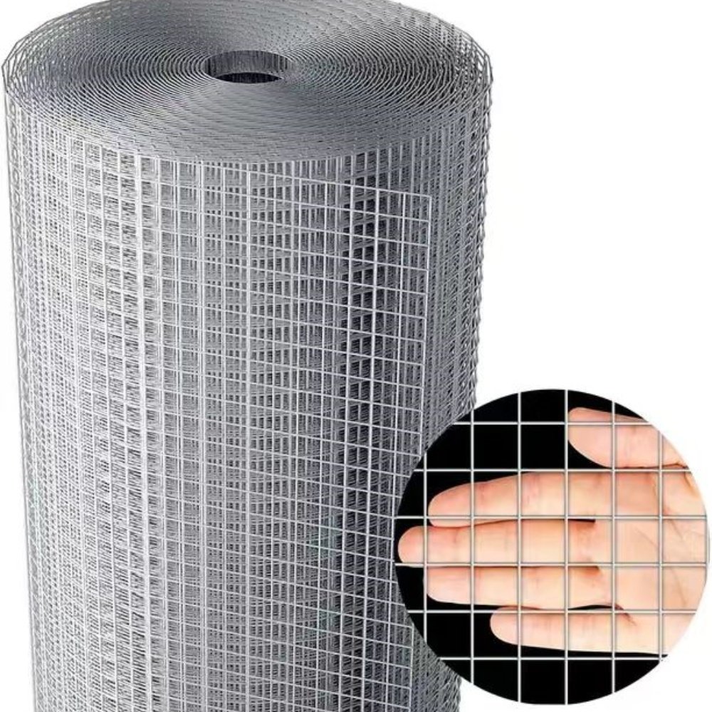 Stainless Steel & Iron Wire Mesh Galvanized 8-10 Gauge 25mm*25mm Square Holes Hot Dipped Welded Wire Mesh Cut to Size