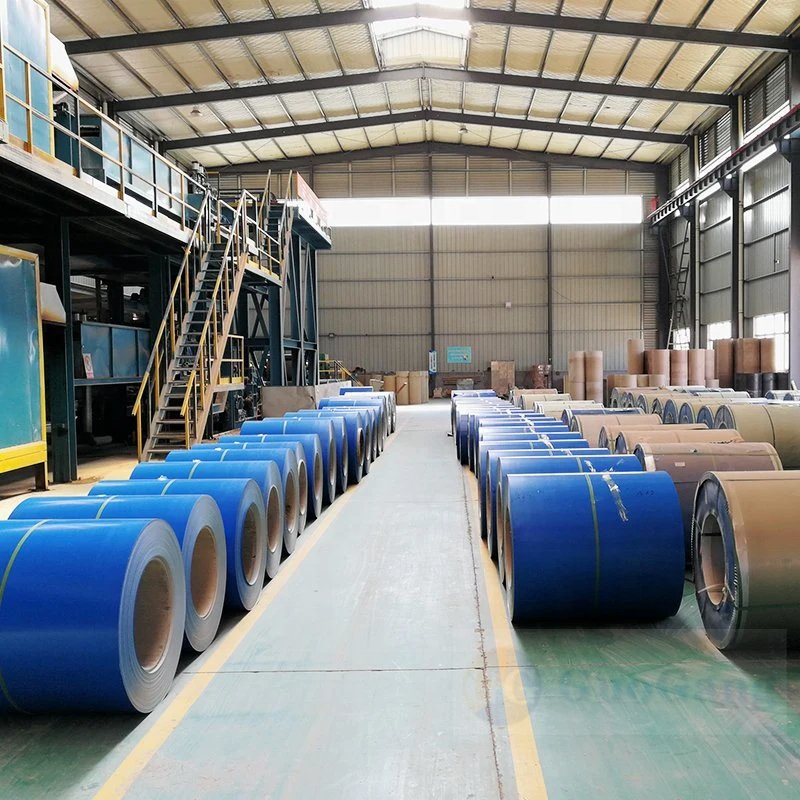 Hot Sales PPGI PPGL Pre-Painted Color Coated Roofing Sheet Steel Coil