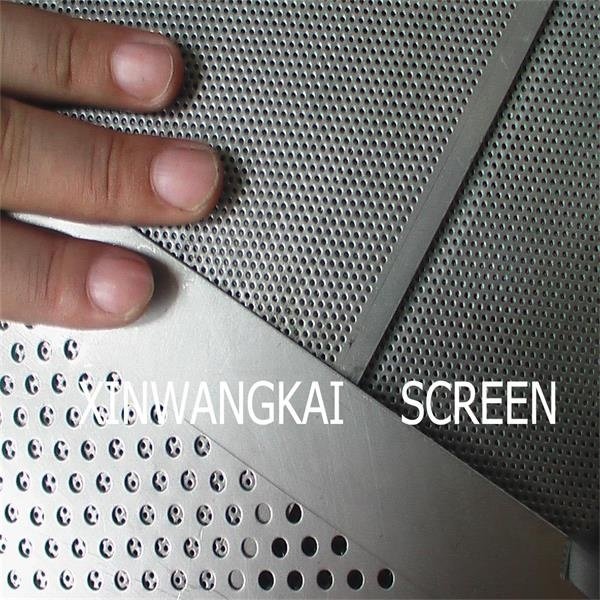 0.6mm Round hole perforated sheet mesh