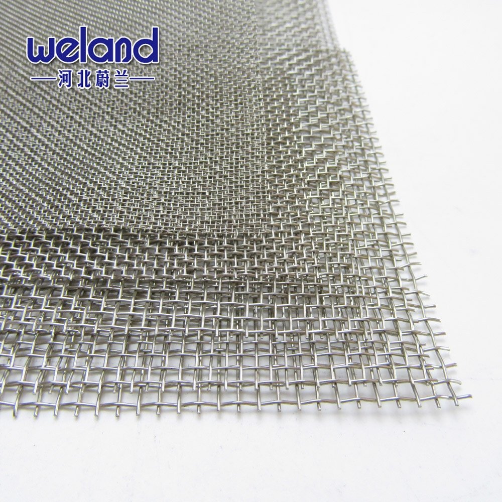 500 400 300 200 100 80 70 25 Micron 304 316 316L Stainless Steel Wire Mesh Screen Filter Mesh