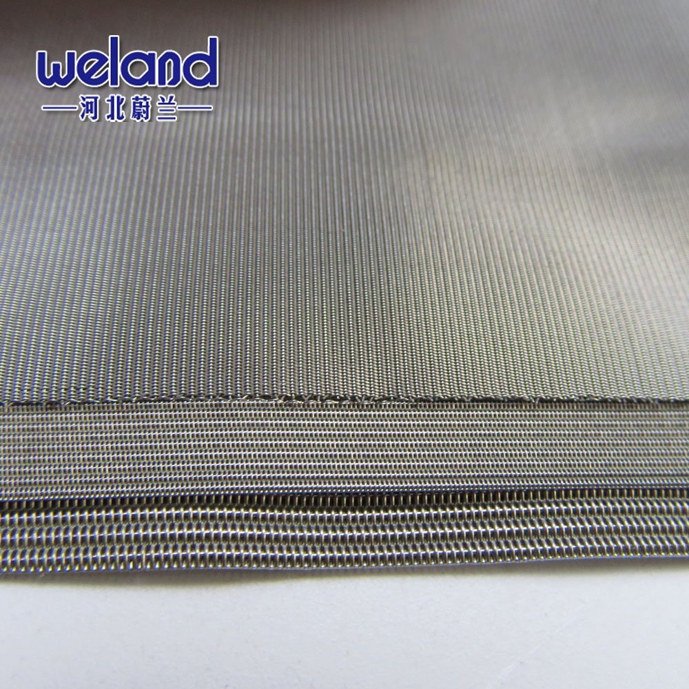 500 400 300 200 100 80 70 25 Micron 304 316 316L Stainless Steel Wire Mesh Screen Filter Mesh