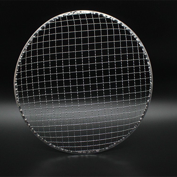 Korea Japan Grill Mesh Portable Stainless Steel 304 Round Barbecue Bbq Grill Grate Net