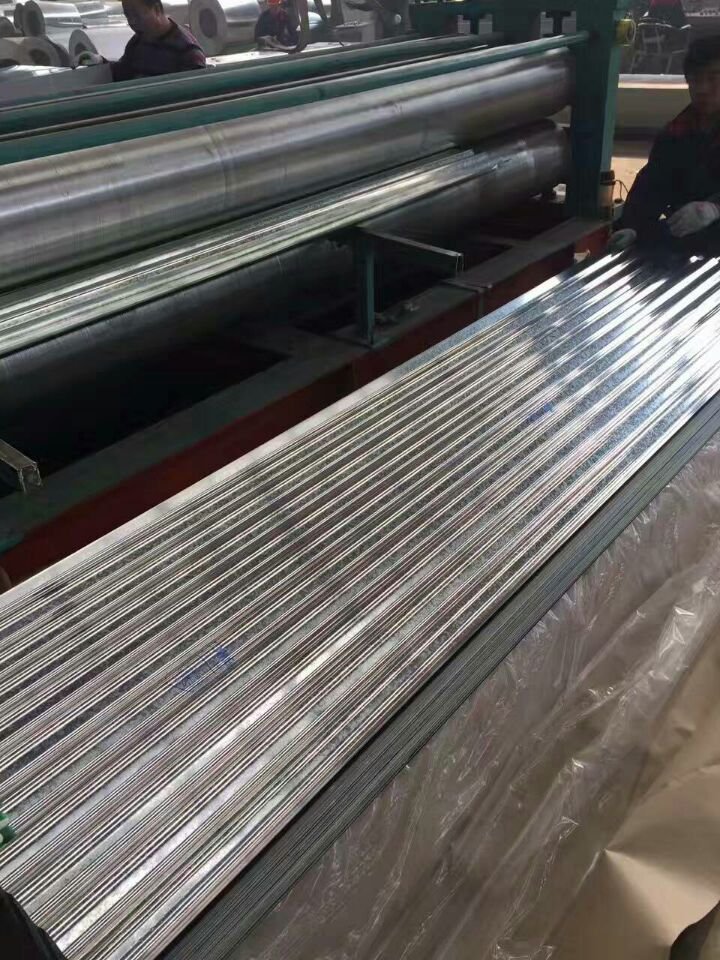 Zinc Galvanized Corrugated Steel Iron Roofing Tole Sheets For Ghana House