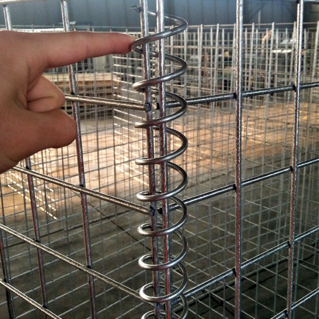 High Quality Gabion Baskets Mesh Gabion Box For Gabion Retaining Wall