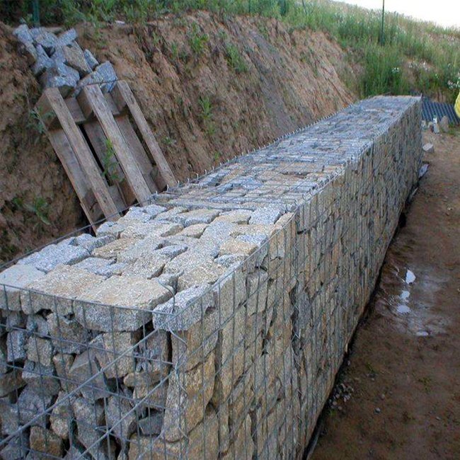 High Quality Gabion Baskets Mesh Gabion Box For Gabion Retaining Wall