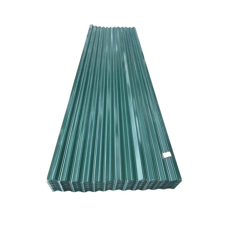 Wholesale 12ft Corrugated Galvanized Steel Roofing Sheets Best Color Coated for Building Construction