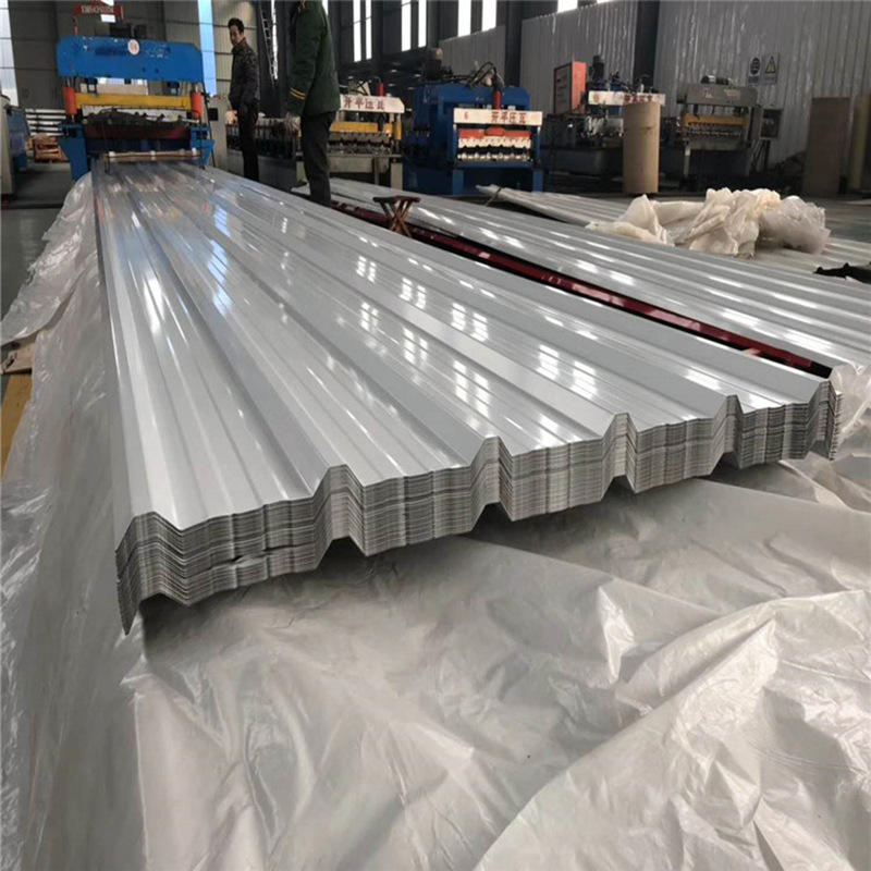 Wholesale 12ft Corrugated Galvanized Steel Roofing Sheets Best Color Coated for Building Construction