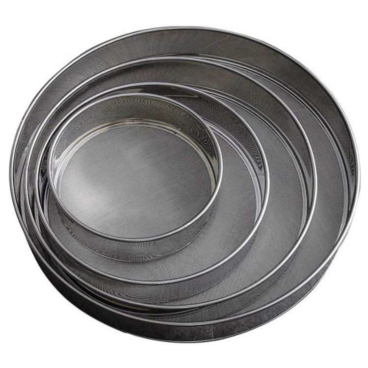 Perforated Round Hole or Square Screen Stainless Steel Micro Mesh Coffee Bean Vibrator Filter Test Sieve