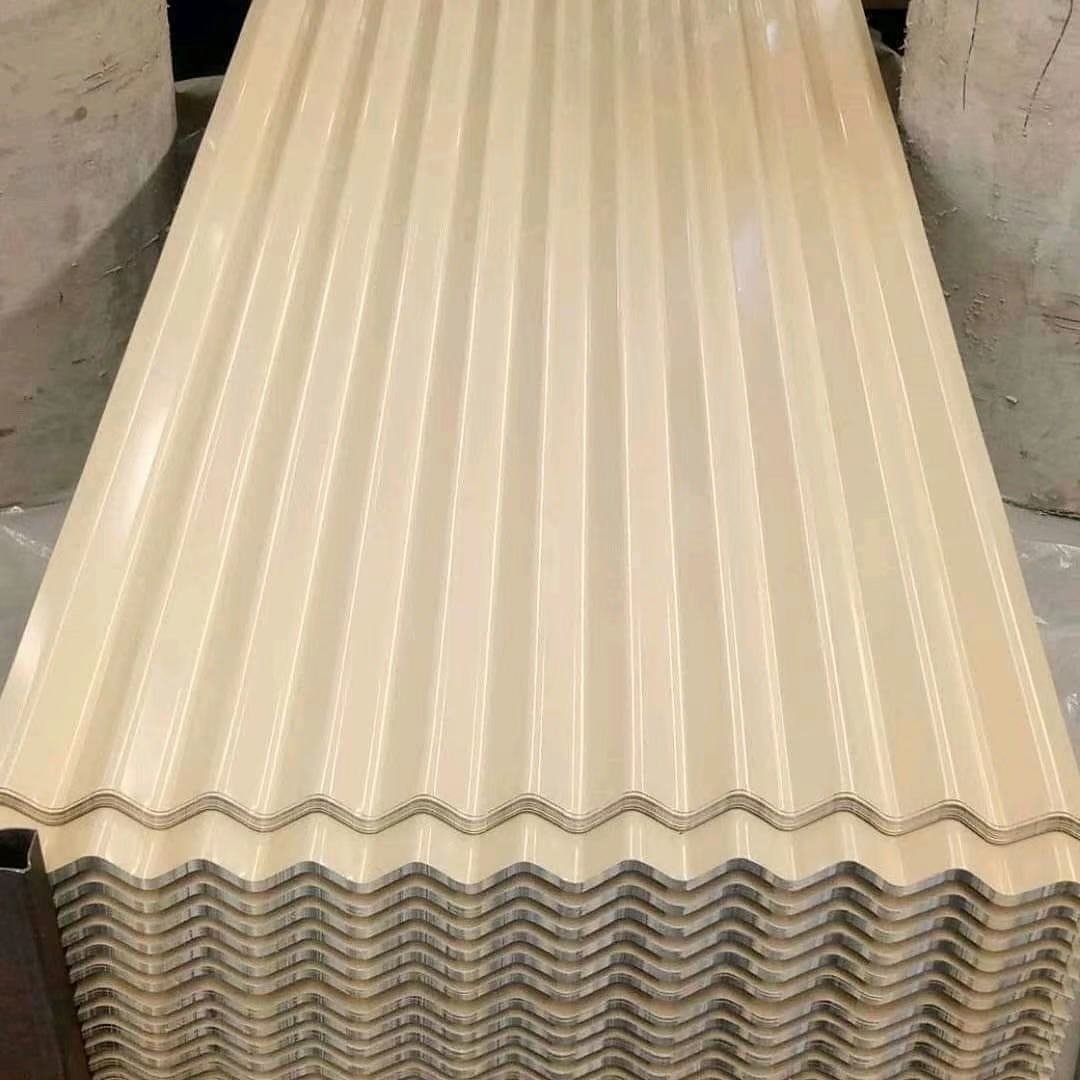 Factory Direct Aluzinc/zinc Prepainted Color Coated Steel Corrugated Metal Roofing Sheet