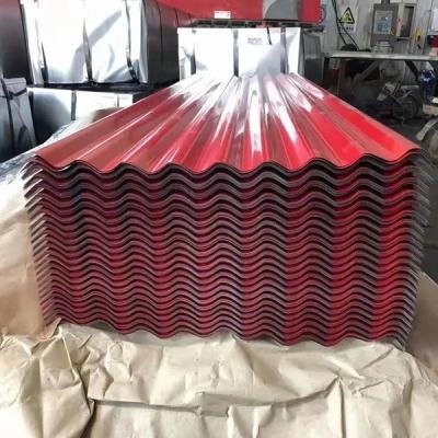 Factory Supply Color coated steel roofing sheet corrugated Galvanized galvalume roof panel PPGI PPGL metal zinc tile roof sheet