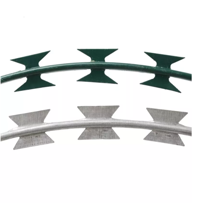 Hot Dipped Galvanized Security Concertina Razor Barbed Wire Mesh Fence Roll