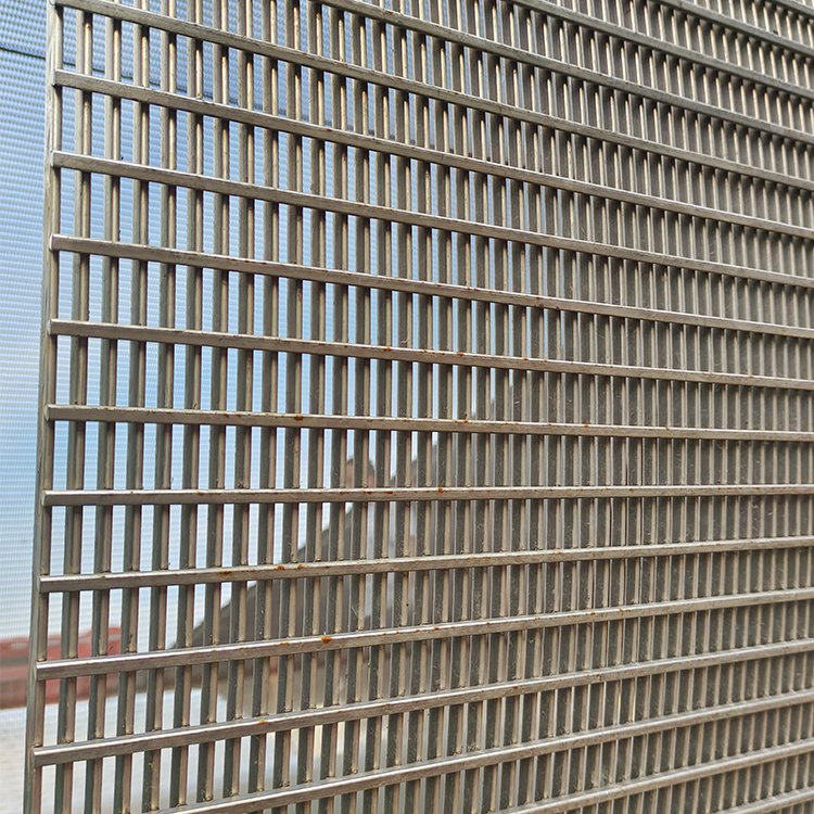 0.5mm 0.7mm 1mm gap Welded Wedge Wire Screen/ Johnson Well Pipe Bar Screens Filter Sieve bend screen