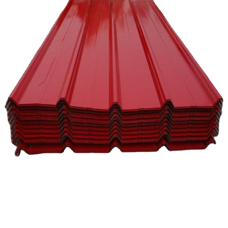 Ral Color Galvanized Roofing Sheet Color Coated Corrugated Steel Sheet Metal Roofing Sheet