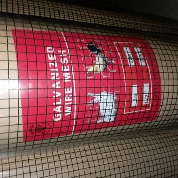 New arrival customized farm protection net 1/2'' 22m per roll pvc coated welded wire mesh
