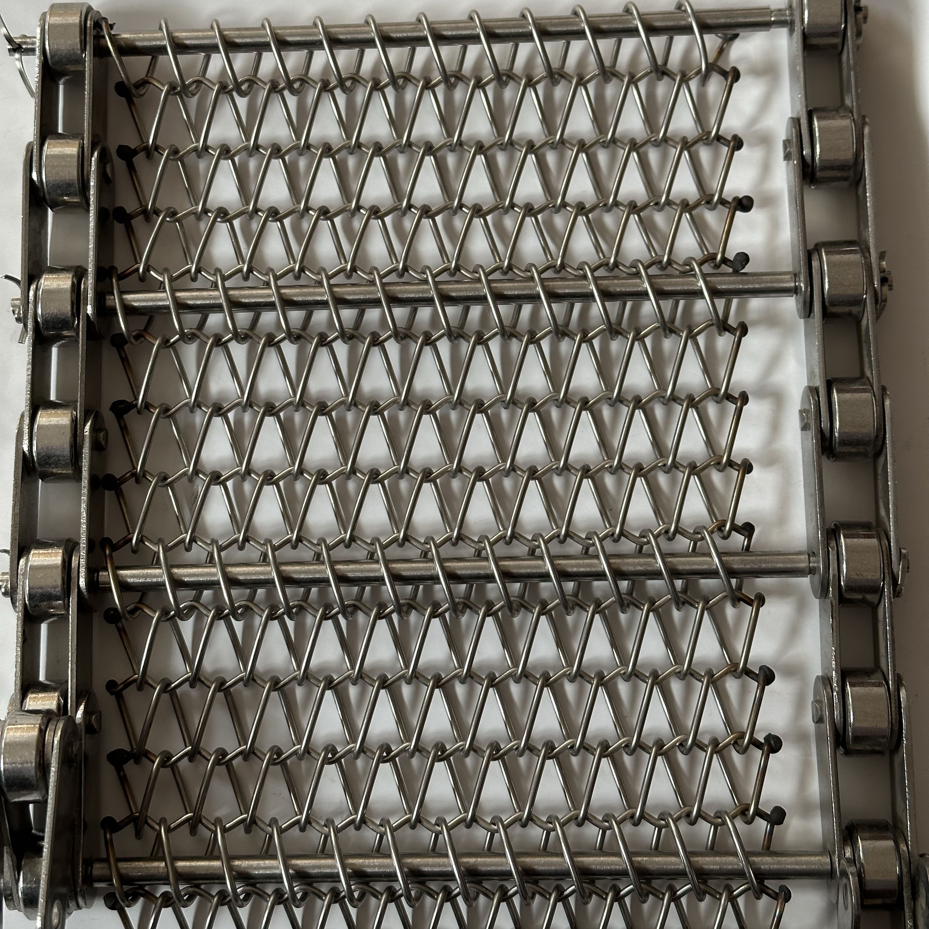 stainless steel wire mesh chain conveyor belt spiral wire mesh belt