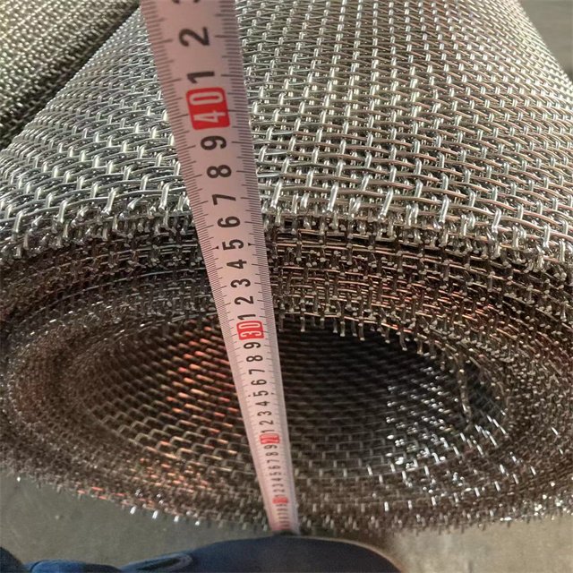Stainless steel crimped woven wire mesh / stainless steel wire mesh flexible wire mesh netting