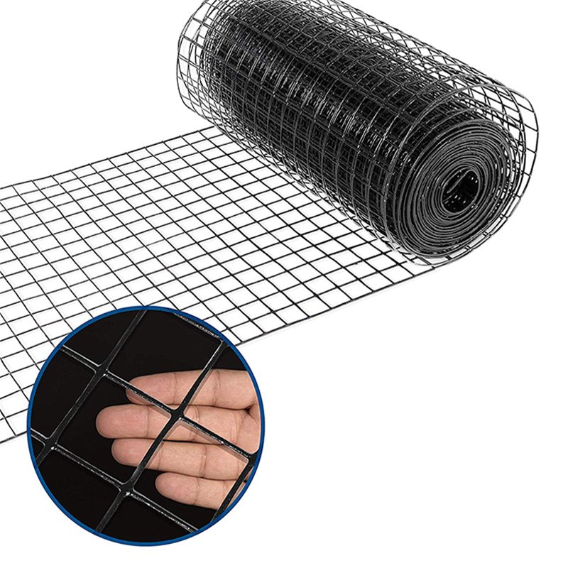 Wholesale stainless steel square Pvc Coated hot galvanized Iron welded iron wire mesh fence roll for breed animal with low price