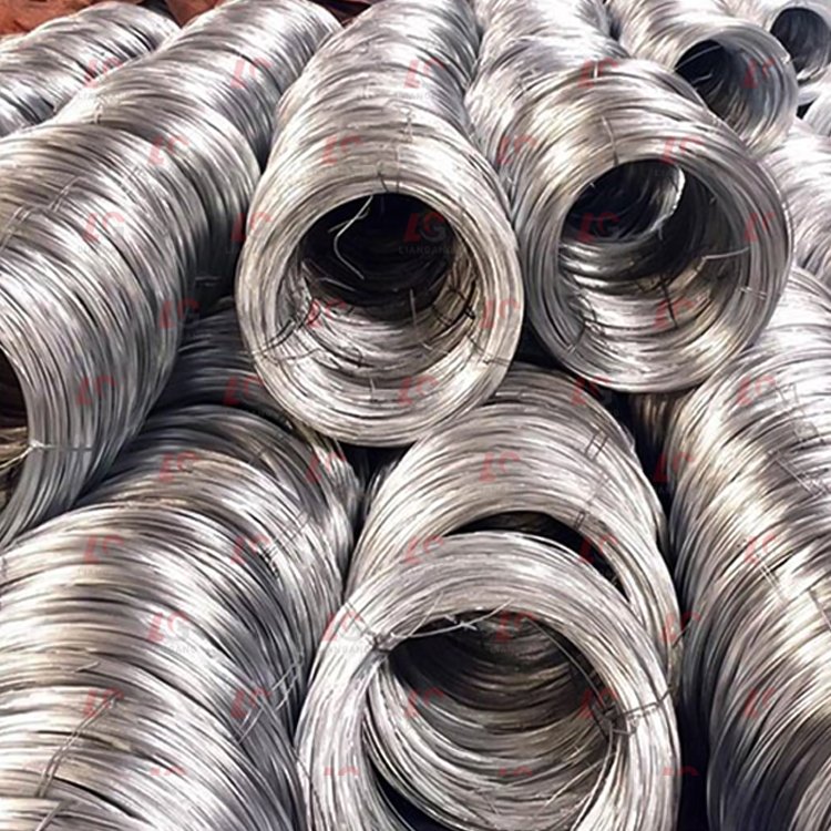 Factory Wholesale 8/9/10 Gauge galvanized Welded wire Electro Iron wire steel wire