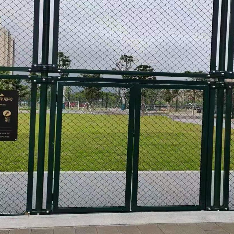 Galvanized Simple Torsion Chain Link Fence Woven Steel Wire Mesh for Welded Application Square Hole Shape