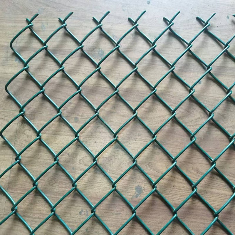 Galvanized Simple Torsion Chain Link Fence Woven Steel Wire Mesh for Welded Application Square Hole Shape