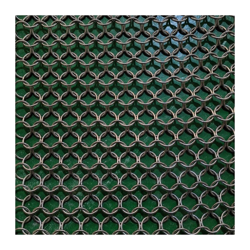 steel ring net Curtain Decorative Screen Stainless wire Interior Decorative Metal Mesh