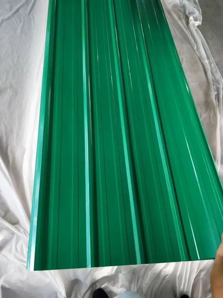Factory wholesale pre coated color coated zinc aluminum galvanized steel corrugated roof panels