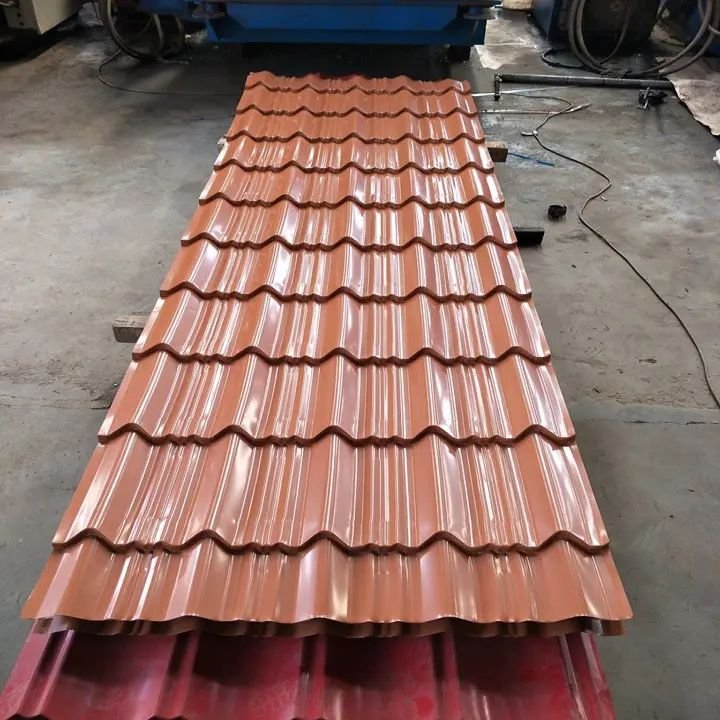 Factory wholesale pre coated color coated zinc aluminum galvanized steel corrugated roof panels